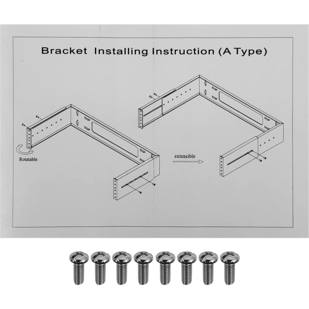 Imagen 4 de LINKMADE 4U BRACKET MURAL ABIERTO AJUSTABLE C/Bisagra