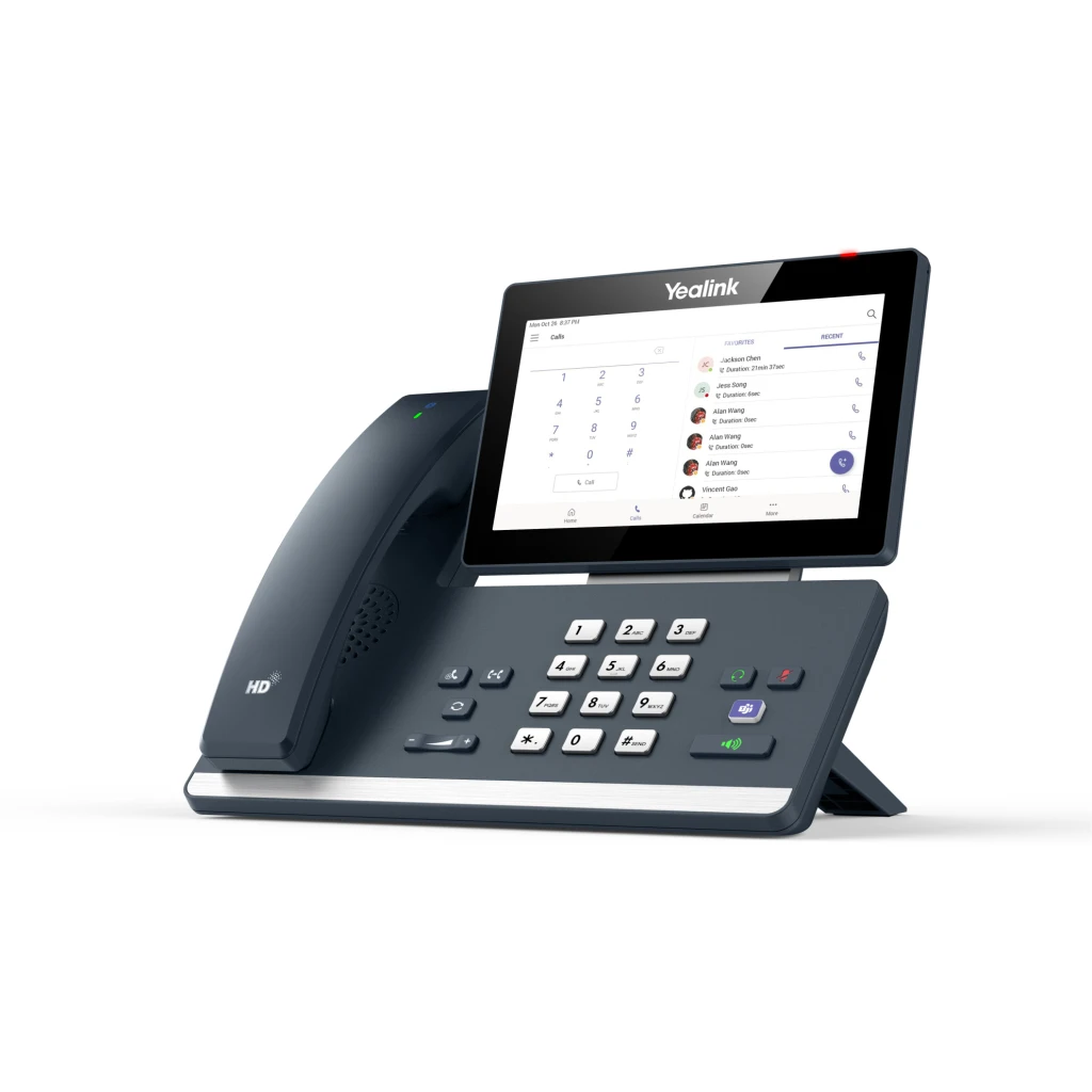 Imagen 1 de YEALINK Telefono ejecutivo de escritorio Smart Business para Teams , WIFI, Bluetooth , pantalla 7? a