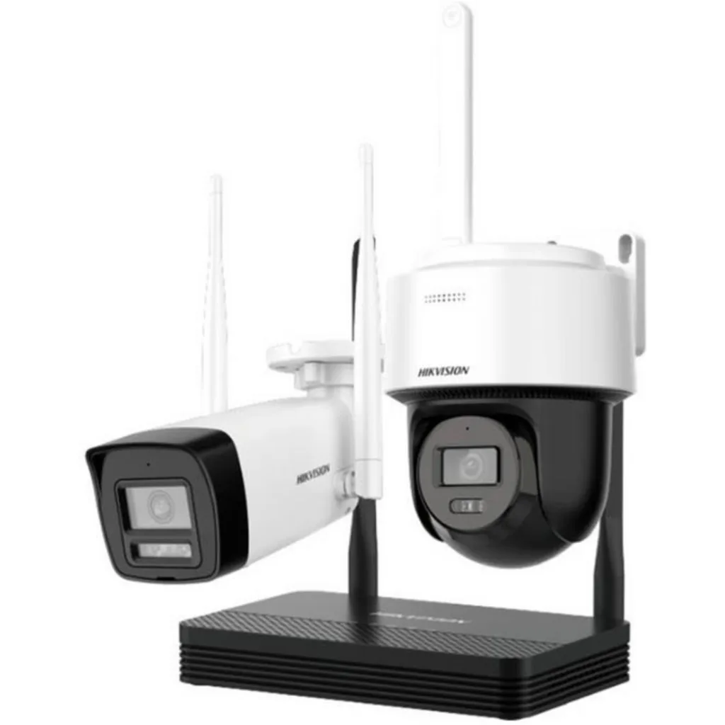 Imagen 5 de Kit NVS Hikvision 4CH Slot SD hasta 512GB + Camara Bullet + Torreta WIFI 6 6MP