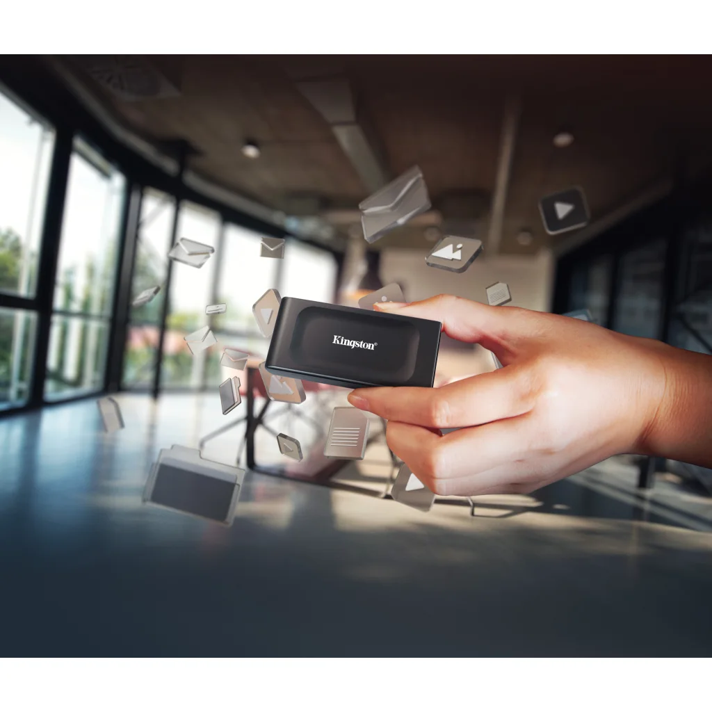 Imagen 13 de Unidad SSD Externo Kingston XS1000 2TB USB3.2 Gen2 Lec1050MBs Esc1000MBs Negro