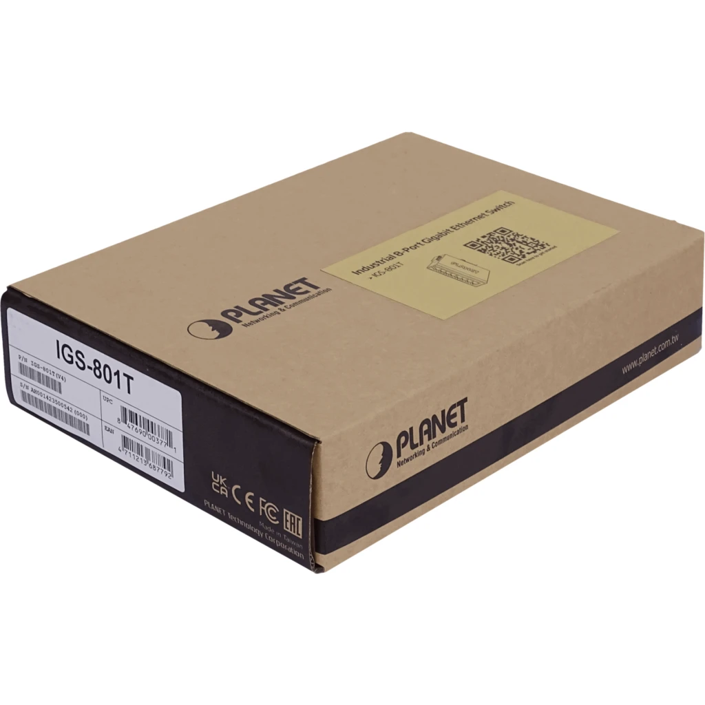 Imagen 6 de Switch Industrial Planet IGS-801T 8 Prts 8-1000 IP30  Riel-DIN Giga Req 12 48DC