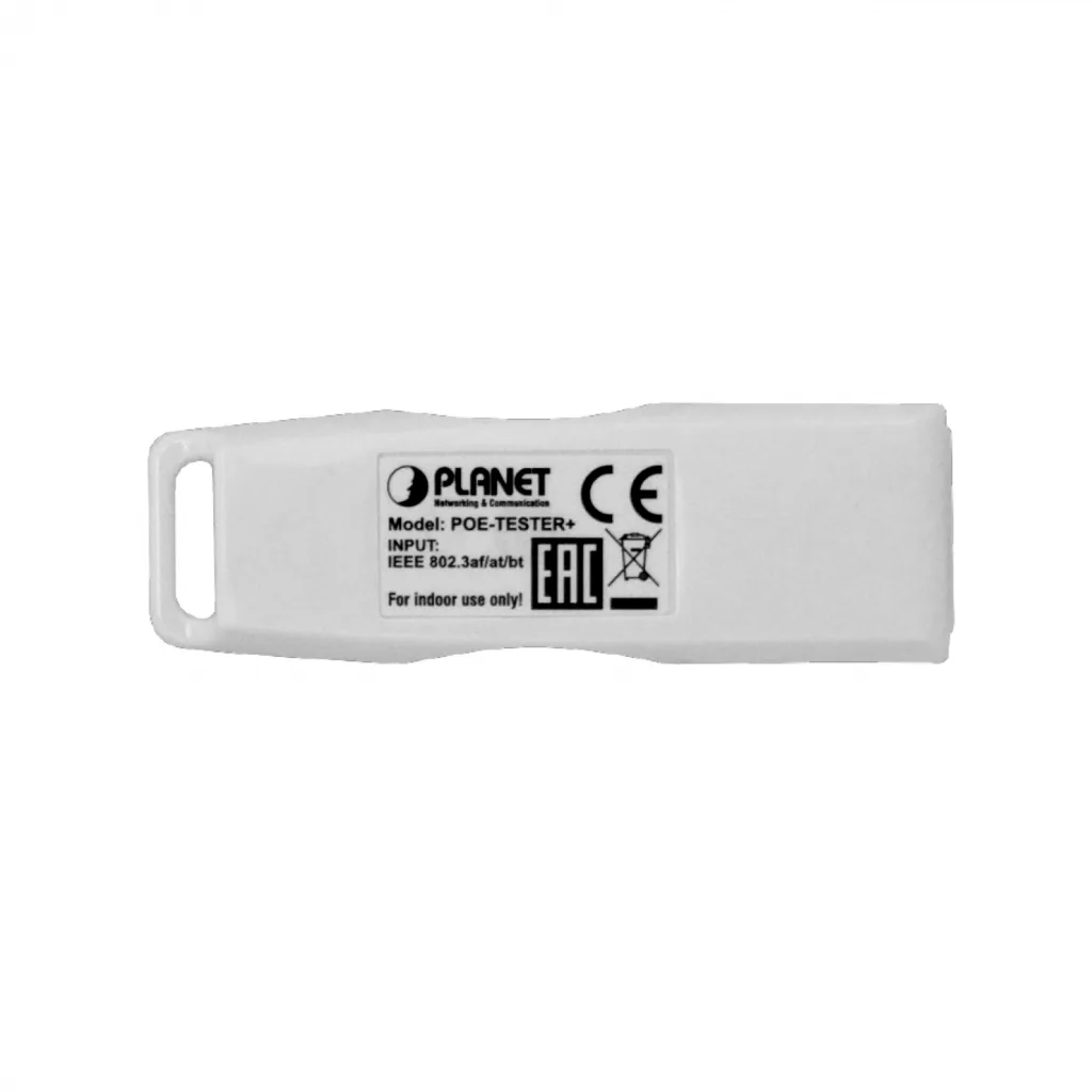 Imagen 3 de PLANET Probador Tester PoE++ af/at Indicador MID-SPAN END-SPAN 1-RJ45