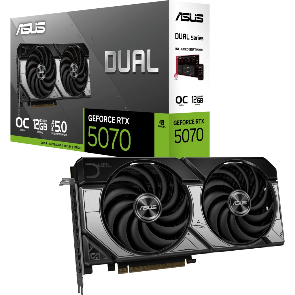 Imagen 7 de Tarjeta de Video Asus Dual GF-RTX-5070 12GB GDDR7 1*HDMI 3*DP 2.5 Slot SFF Ready