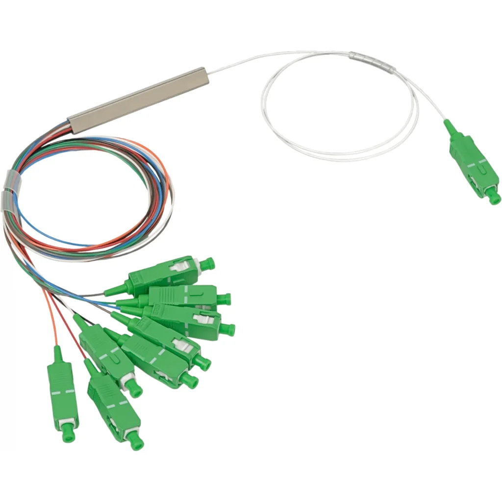 Imagen 1 de 1x8 SC/APC Divisor 50cm PLC p/XGPON G657A1 0,9mm 1260-1650nm