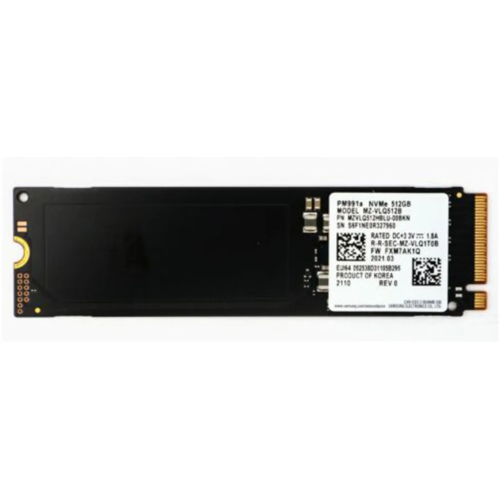 tecnomas.cl | [MZVLQ512HBLU-00BH1] Unidad SSD Samsung PM991a 512GB M.2