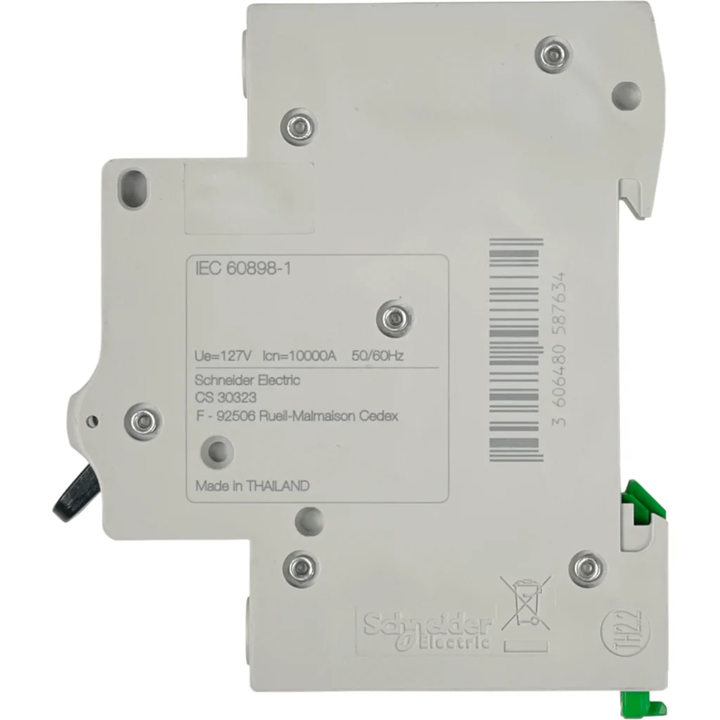 Imagen 1 de Unipolar 10A 6kA/10kA 230/400V Interruptor Automat Termomagnetico C10