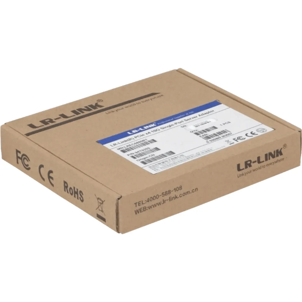 Imagen 2 de LRLINK 1-10G-RJ45 PCIe-x4 Tarjeta Server 10gbps LREC6880BT AQC107