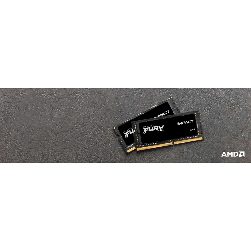 Imagen 8 de Memoria RAM 32GB DDR4 3200MHz SO-DIMM CL20 Non-ECC 1.2v 260p - FURY Impact