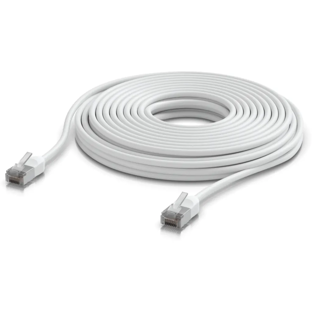 Imagen 3 de UBIQUITI 12mt Blanco Cat6A F/UTP Cable Exterior TPE 10GbE