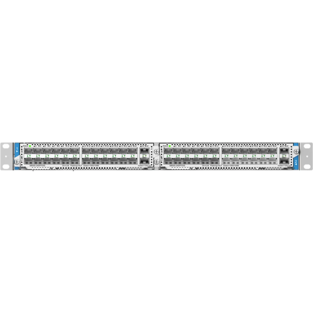 Imagen 3 de RG-NBS6002. SWitch de capa 3 Modular soporta 2 Slot combinables (M6000-16GT8SFP2XS - M6000-16SFP8GT2