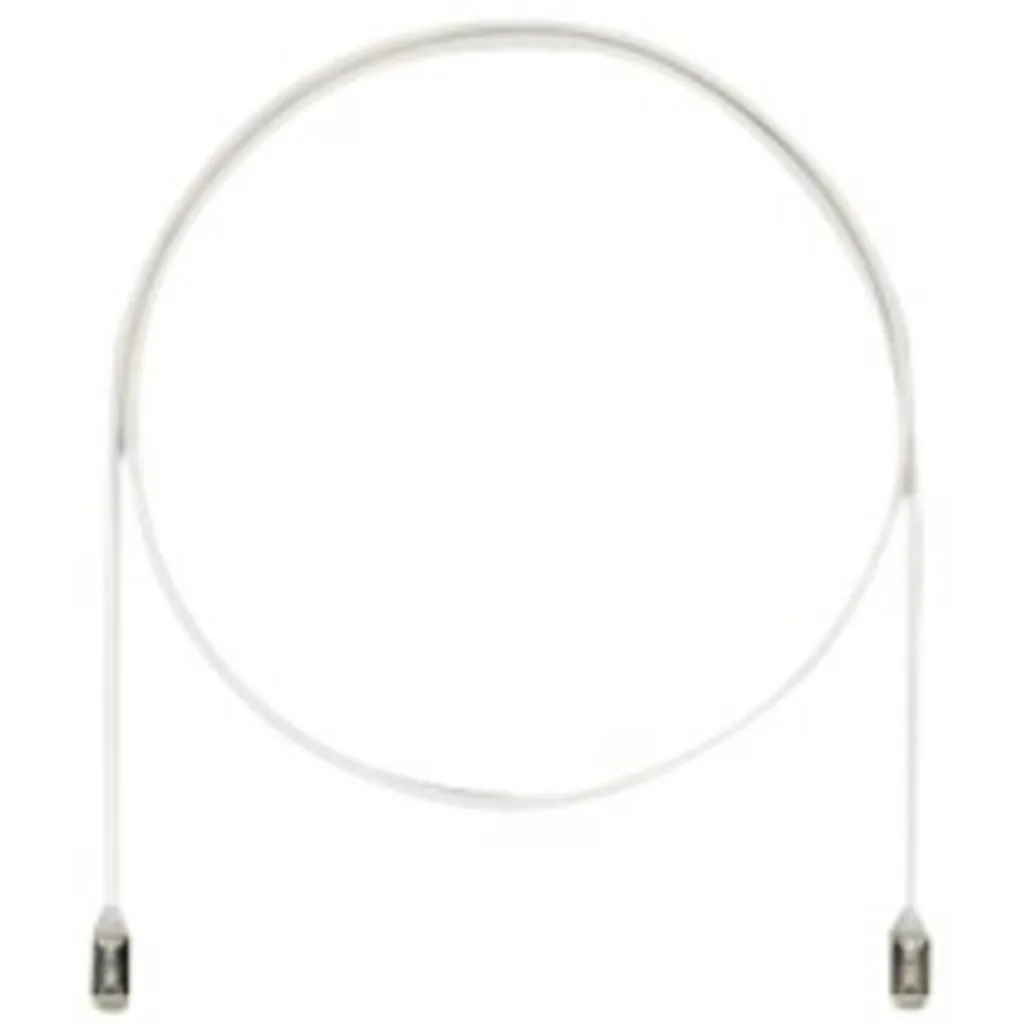 Panduit TX6A-28 Category 6A Performance - Patch cable - RJ-45 (M) to RJ-45 (M) - 1 m - foiled unshielded twisted pair (F/UTP) - CAT 6a - IEEE 802.3af/IEEE 802.3at - booted, halogen-free, snagless, solid - international gray