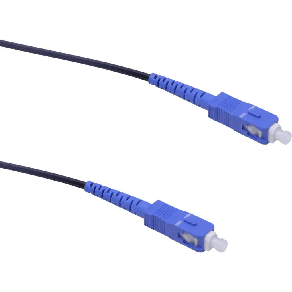 Negro Drop 50mt SC/UPC MonoModo SM SX Jumper Cable Fibra G652D