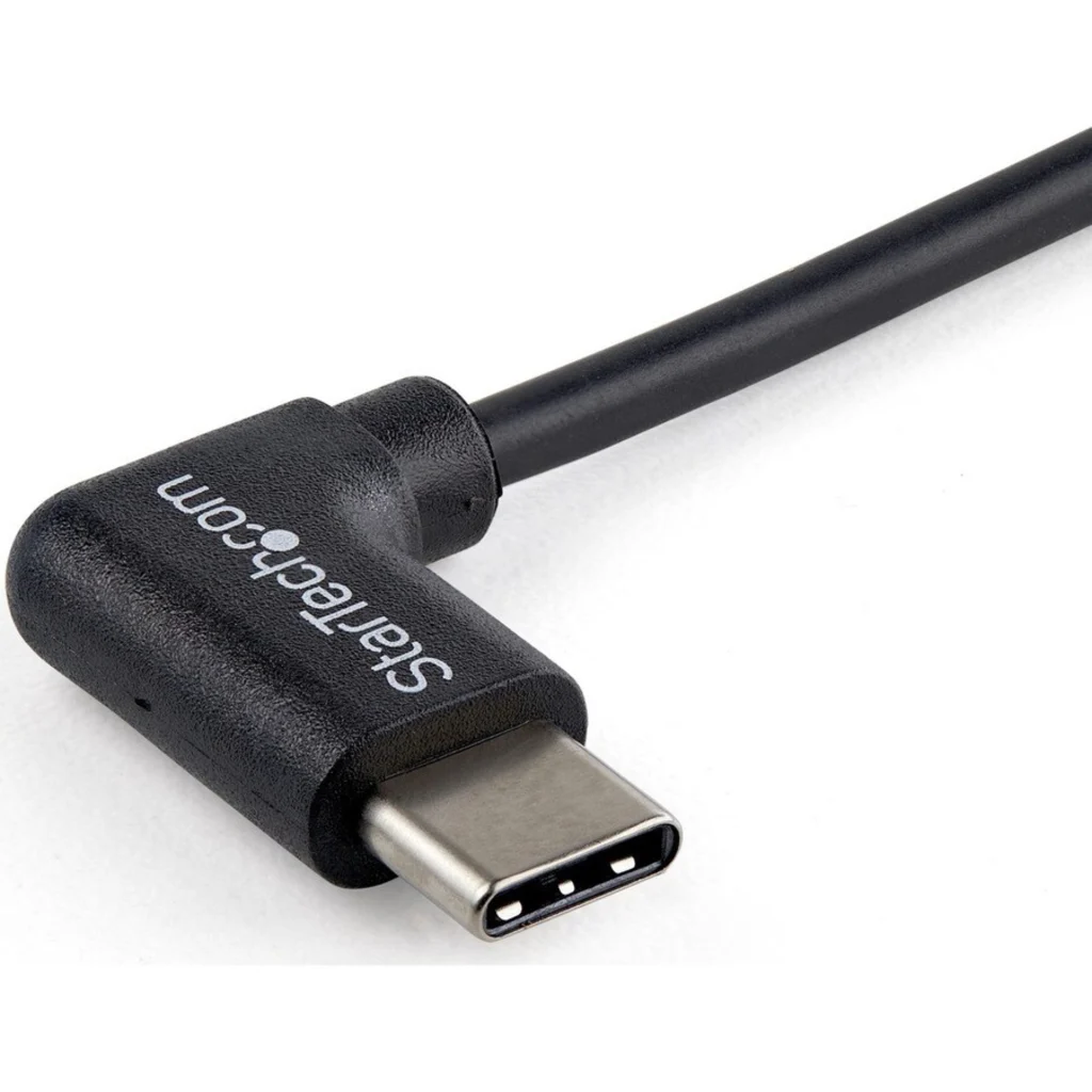 Imagen 4 de Cable StarTech USB 2.0 A Macho a USB 2.0 Type-C Macho en angulo. 1mt Negro