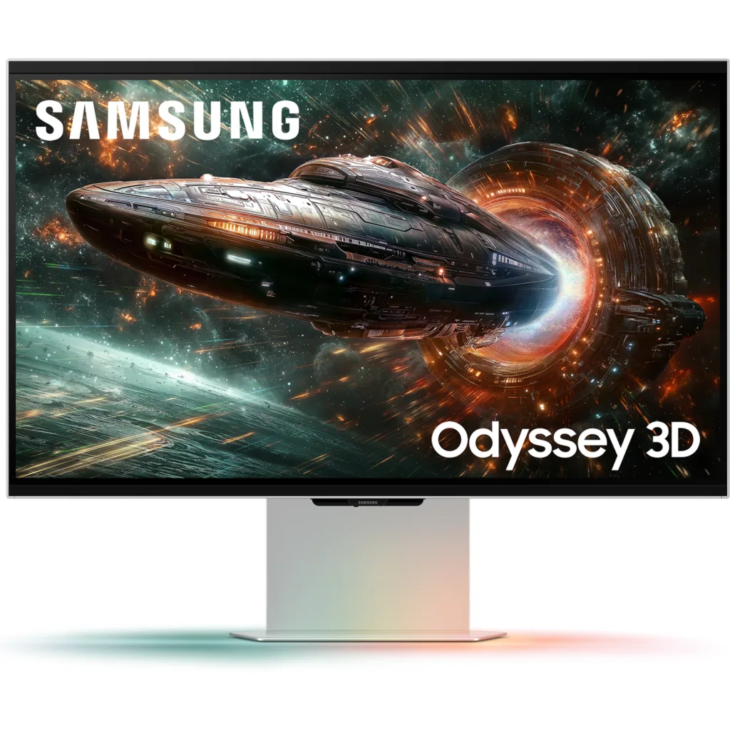 Monitor Vision 3D Gamer Samsung G90XF 27" 4K sin lentes IPS 165Hz Pivoteable