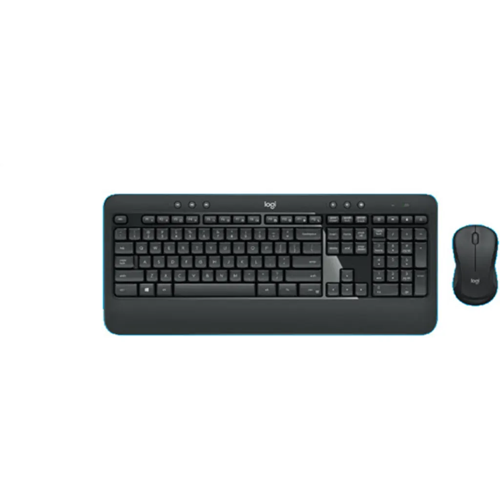 Kit Teclado Mouse Inalámbrico Logitech MK540 USB 2.4 Ghz Color Negro