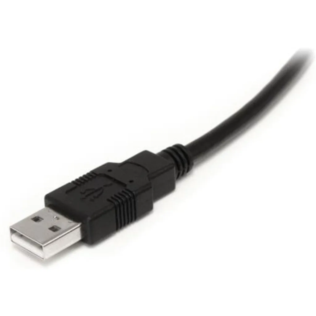 Imagen 1 de Cable USB 2.0 Tipo-A a USB Tipo-B M/M 9mts Activo Color negro - StarTech