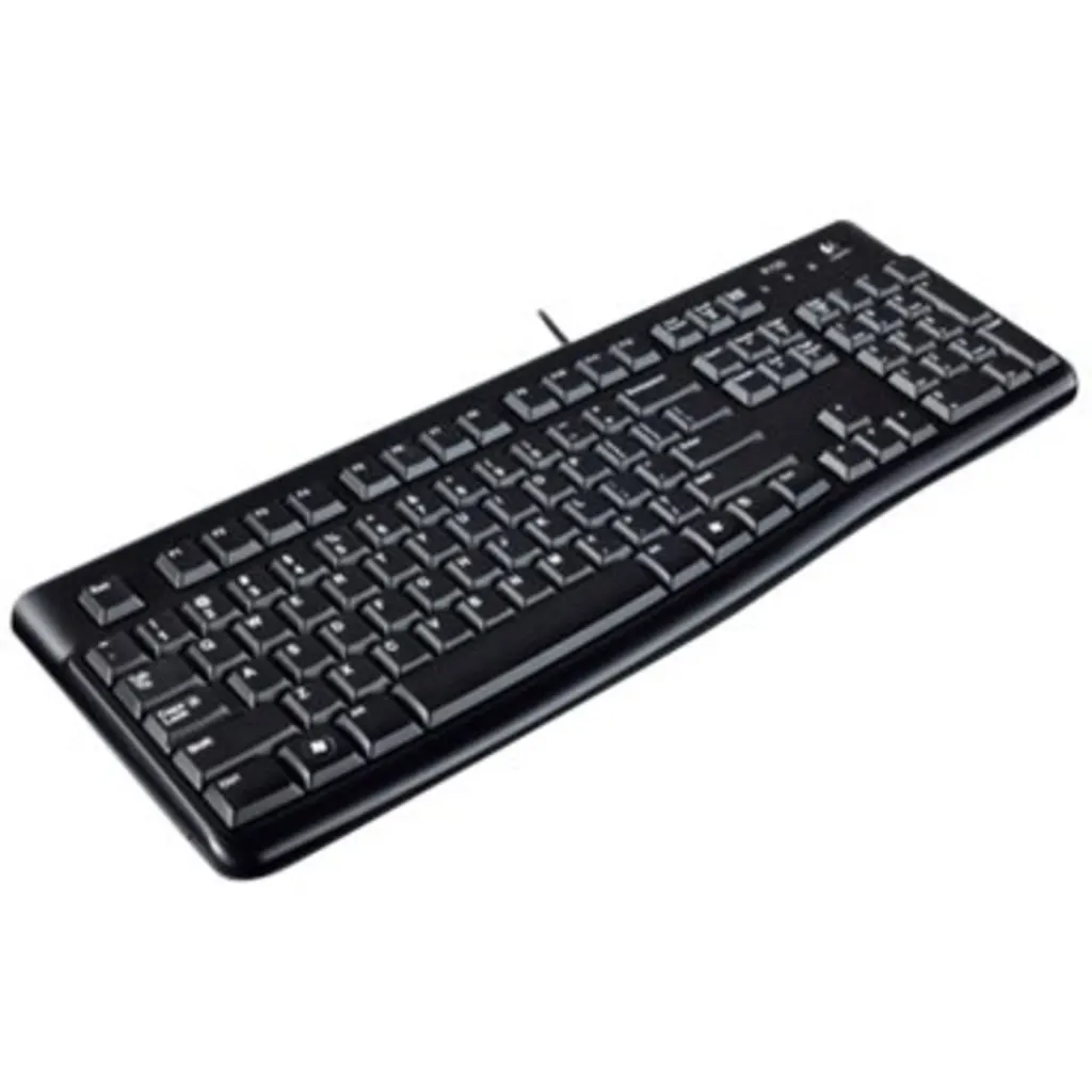 Kit Teclado Mouse Alámbrico Logitech MK120 Interfaz USB Color Negro (Nuevo, Caja Abierta)
