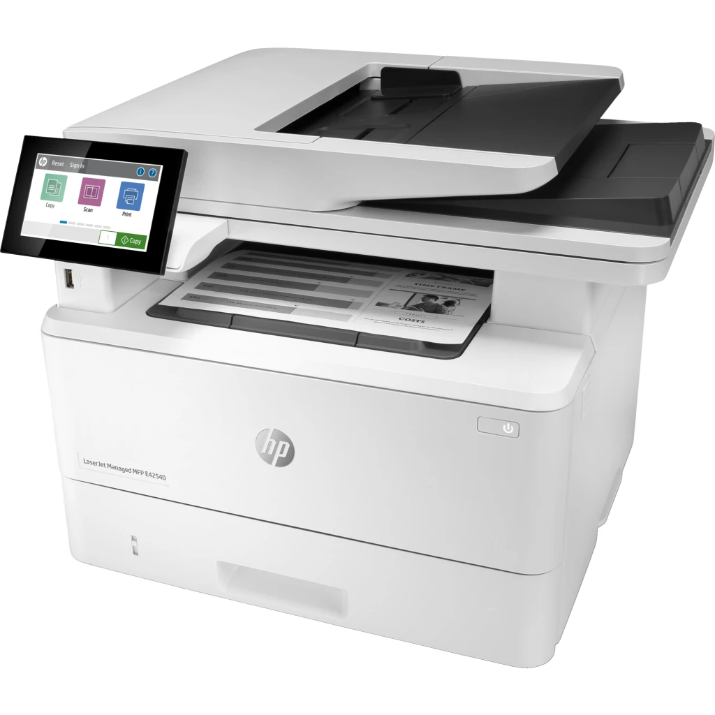 Imagen 1 de Impresora Multifunción HP LaserJet Managed MFP E42540f Láser Monocrómo LAN USB