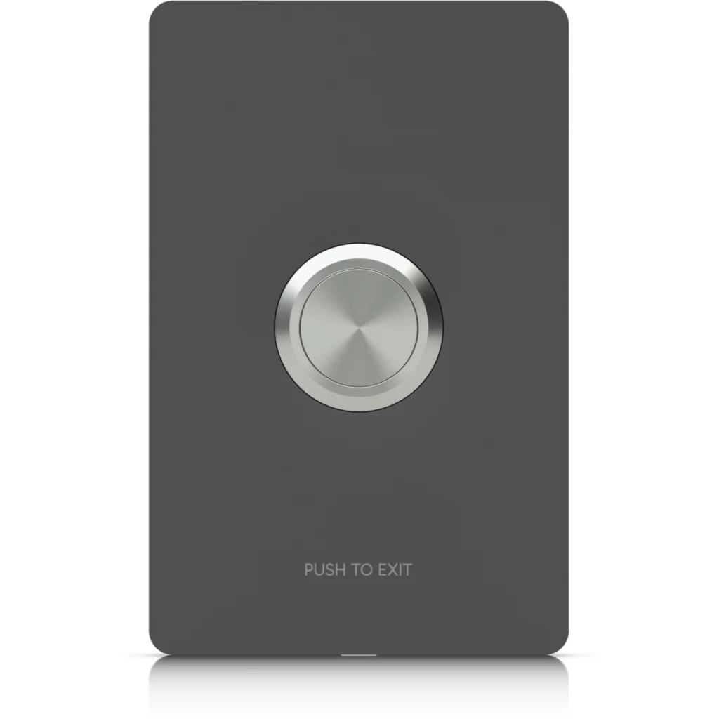 UniFi Access Boton Pulsador-N/A Incluye Placa Metalica keystone Blanco y Negro