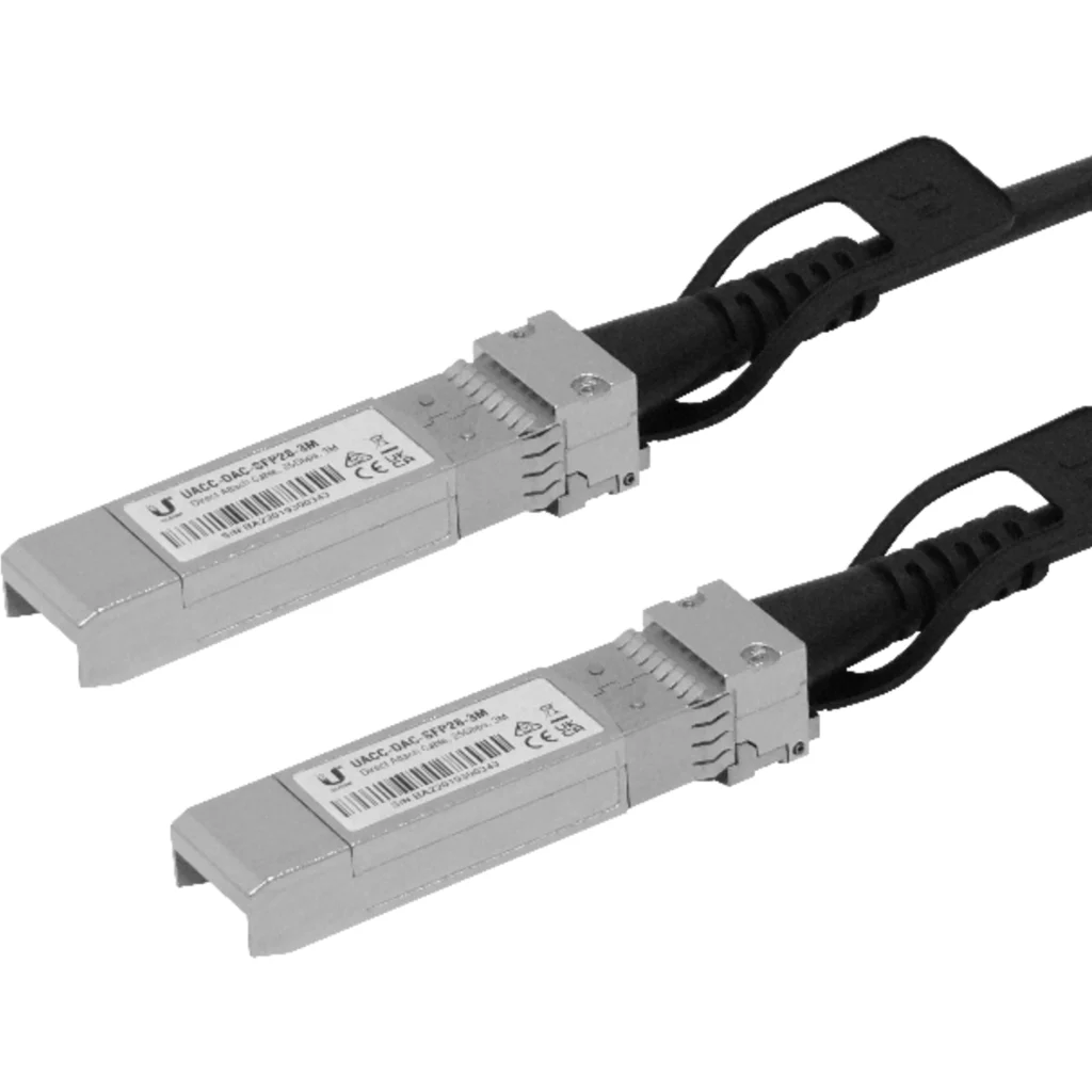 UBIQUITI 3mt SFP28-25Gbps Cable Directo Cobre UACC-DAC-SFP28-3M