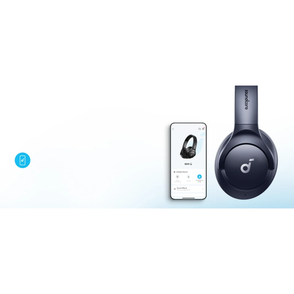 Imagen 4 de soundcore Audifono BT Q20i Azul