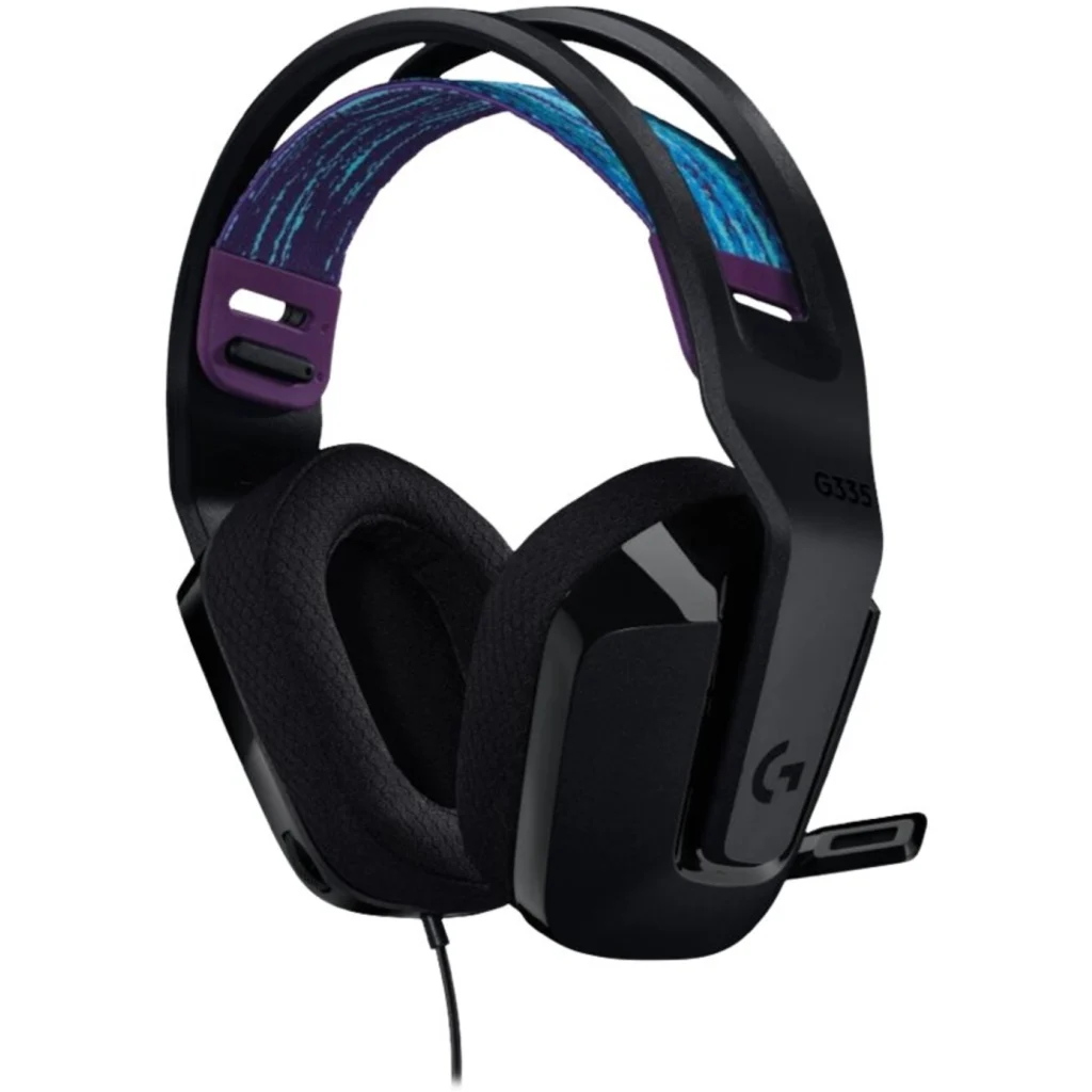 Imagen 3 de Audífonos Gamer Alámbricos Logitech G335, Diadema c/mic Jack 3.5mm Color Negro