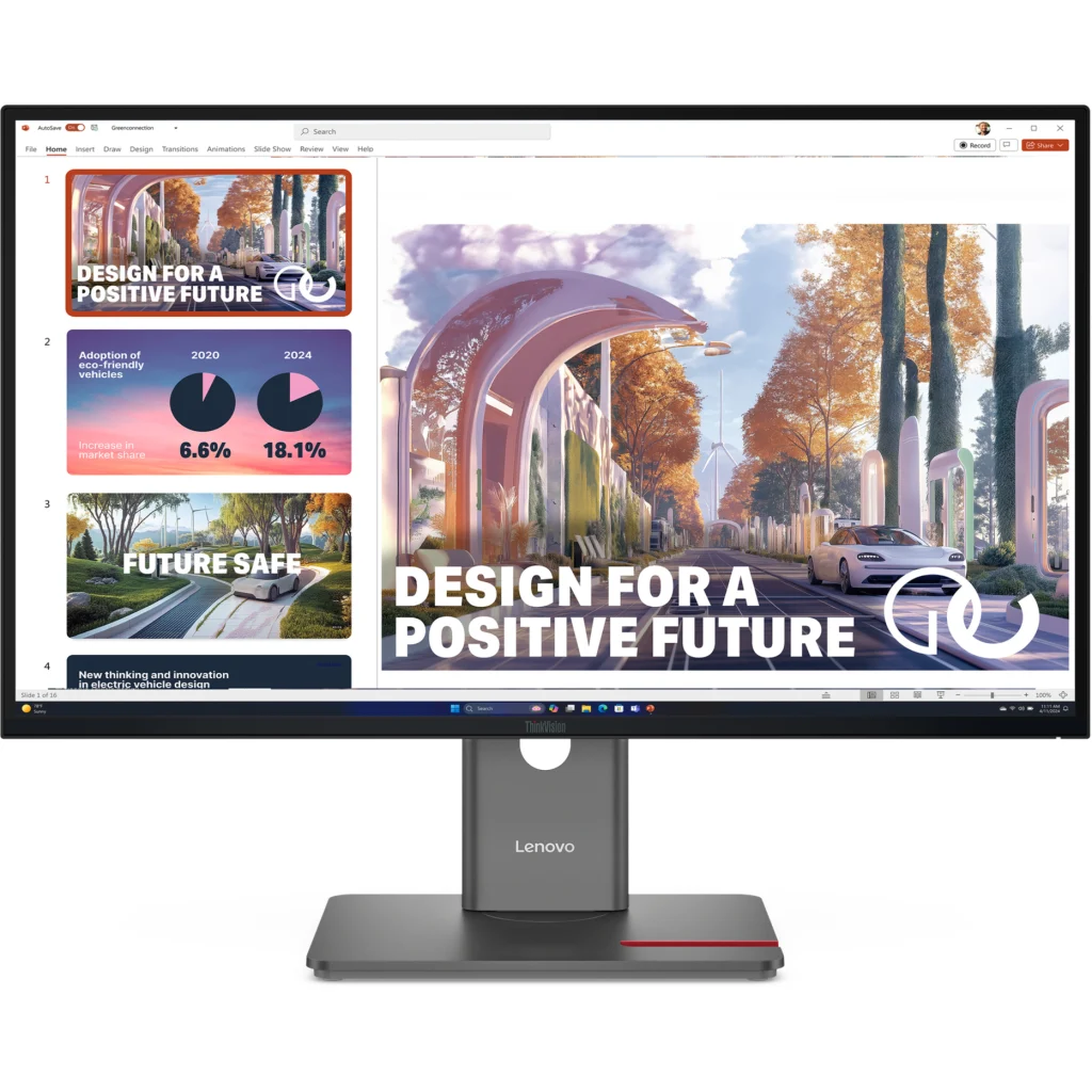 Monitor Lenovo Thinkvision P27Qd-40 27"" Qhd 2560*1440 Ips