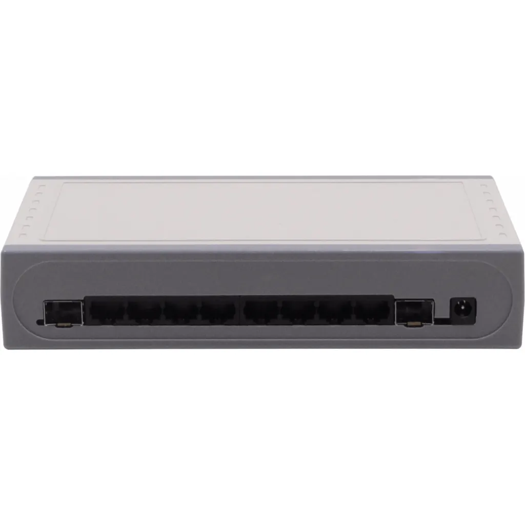 Imagen 1 de EUROLAN Switch 10-port 2-SFP 8-1000 no-Admin inc-12V 20x12x4cm