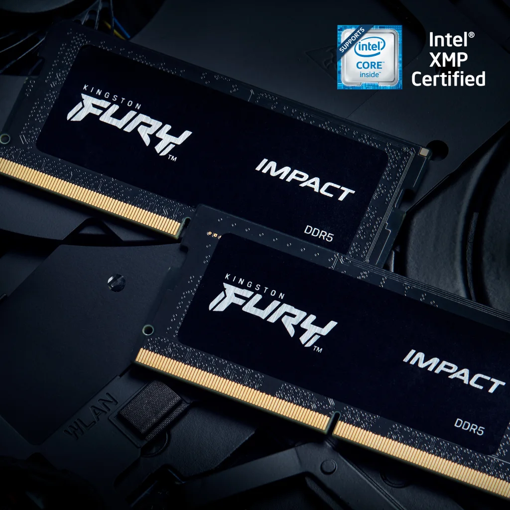 Imagen 4 de Memoria RAM 16GB DDR5 4800MHz SO-DIMM CL38 Non-ECC 1.1v 262p - FURY Impact PnP