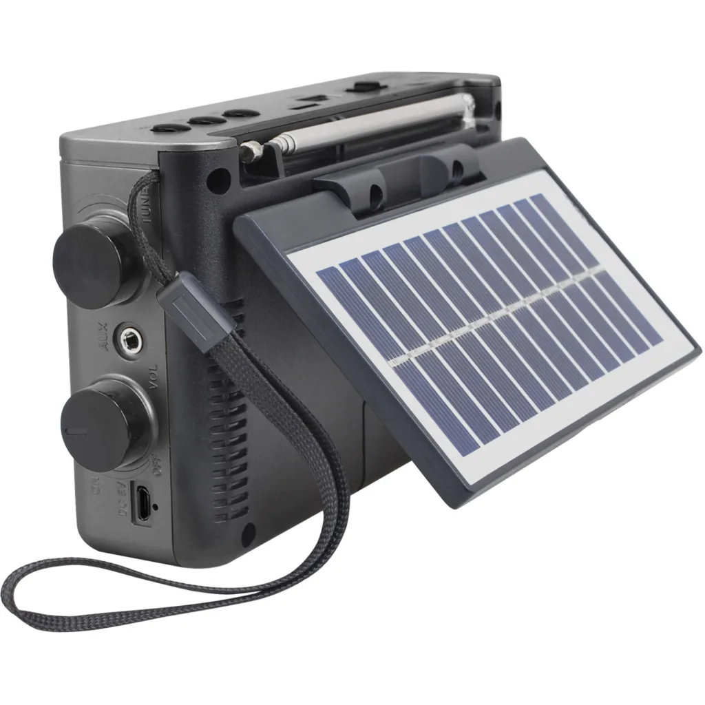 Imagen 3 de MLAB RADIO RETRO SOLAR SUNSHINE-LIGHT GRAY