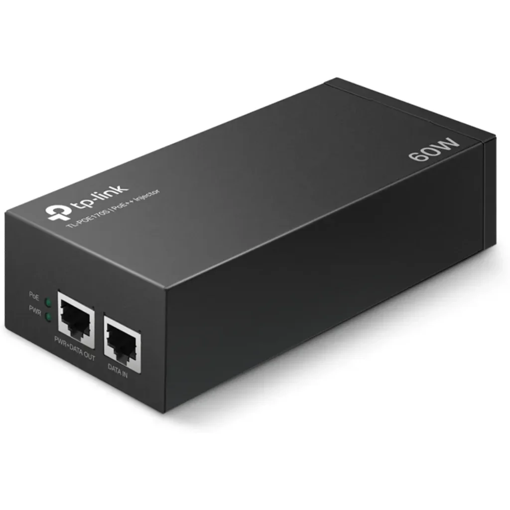 POE170S. Inyector PoE+ 60w Cumple con los estandares IEEE802.3af/at