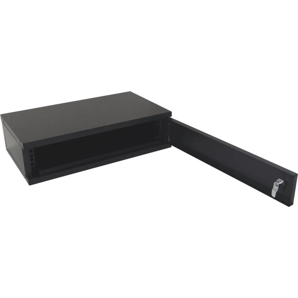 Imagen 4 de Rack Mesa Negro Puertafierro Linkmade Liso 2U-138MM 30CMFONDO