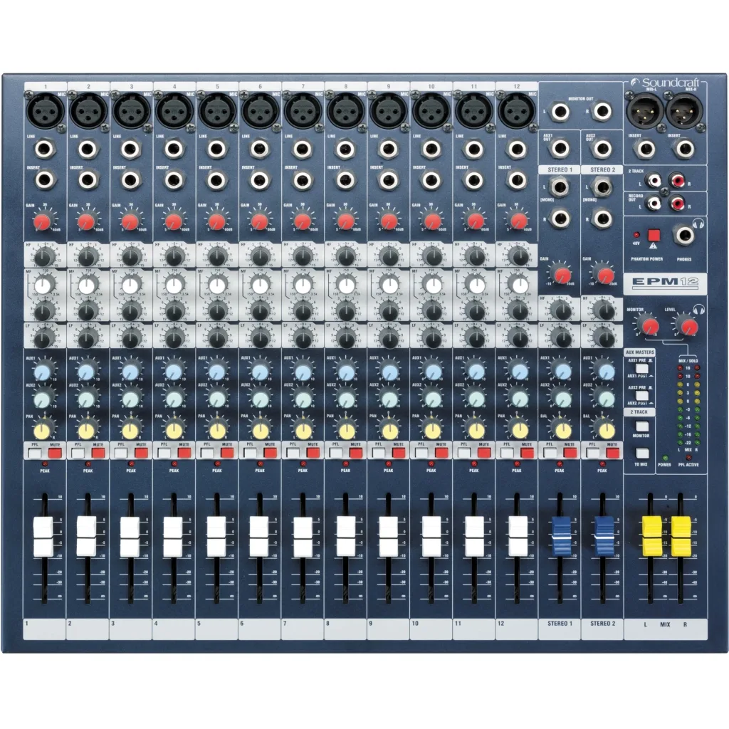Imagen 1 de Mezclador Analógico Soundcraft SCR-RW5736US para Estudio y Eventos