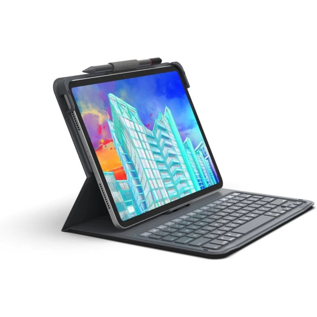 Funda con teclado en espanol Messenger Folio 2 para iPad 10 Gen 10,9" Zagg