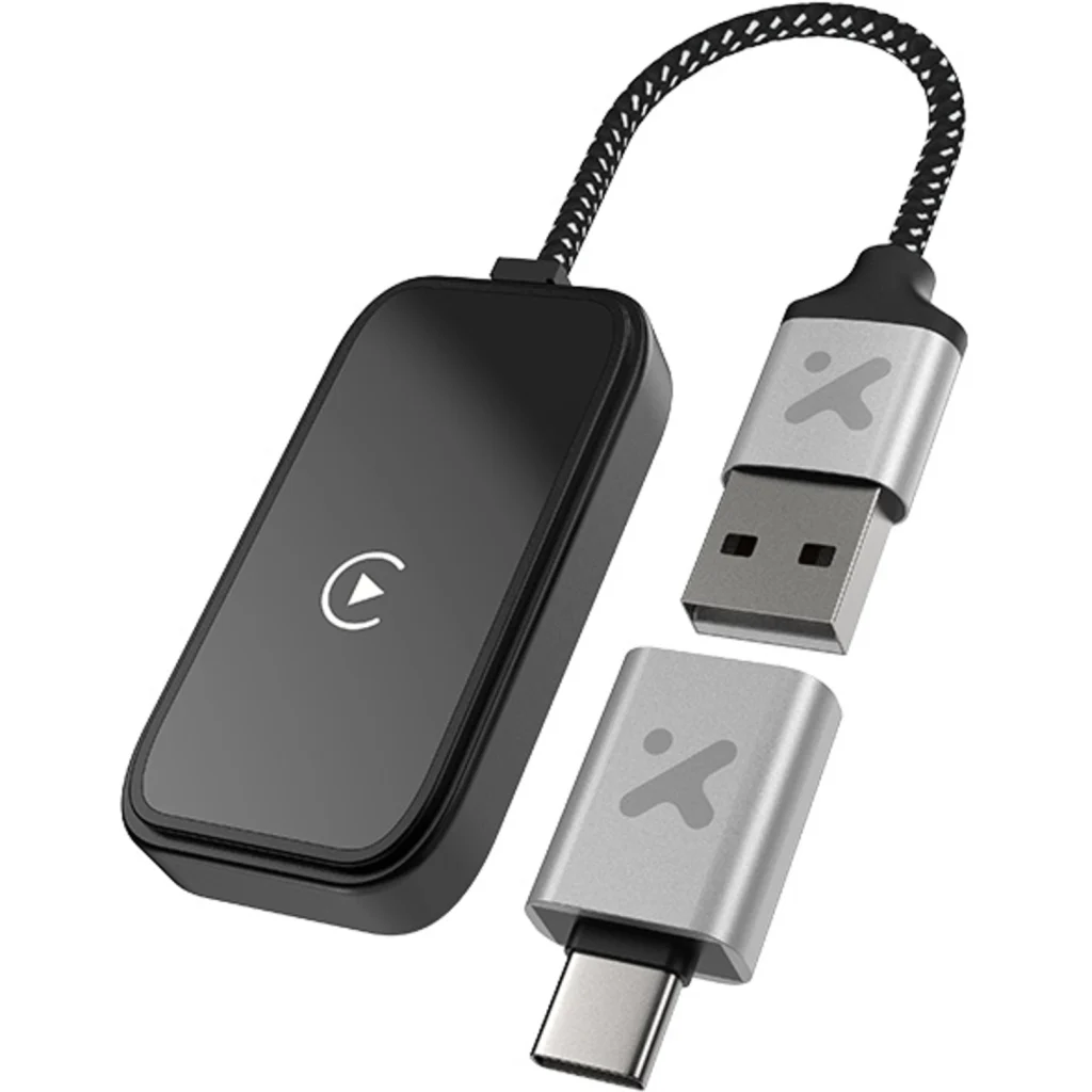 Xtech - 2 in 1 Wireless Car to Play Adapter - XTA-938