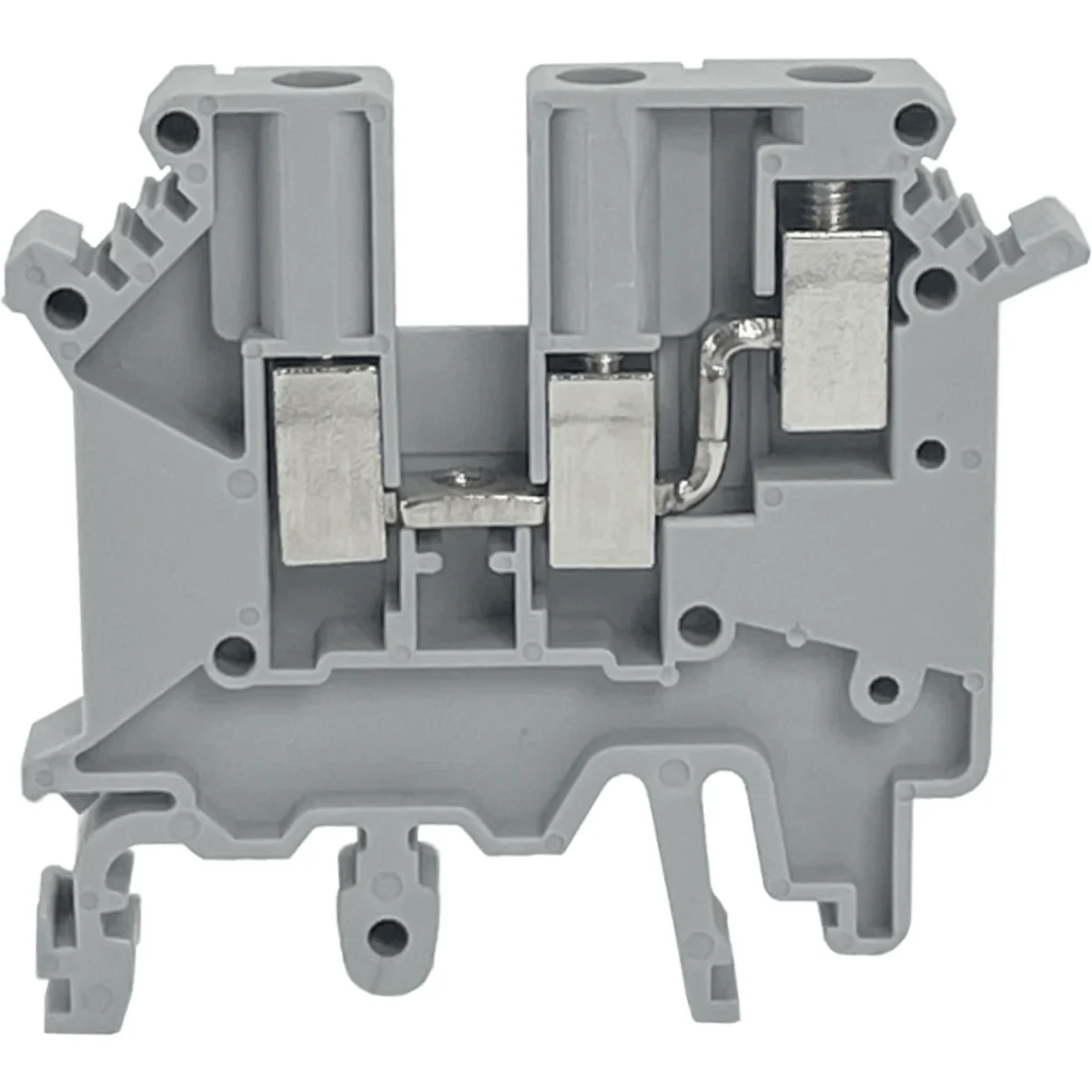 Borne Conexion Tornillo 0.2-4mm Riel Din Distribucion Electrica