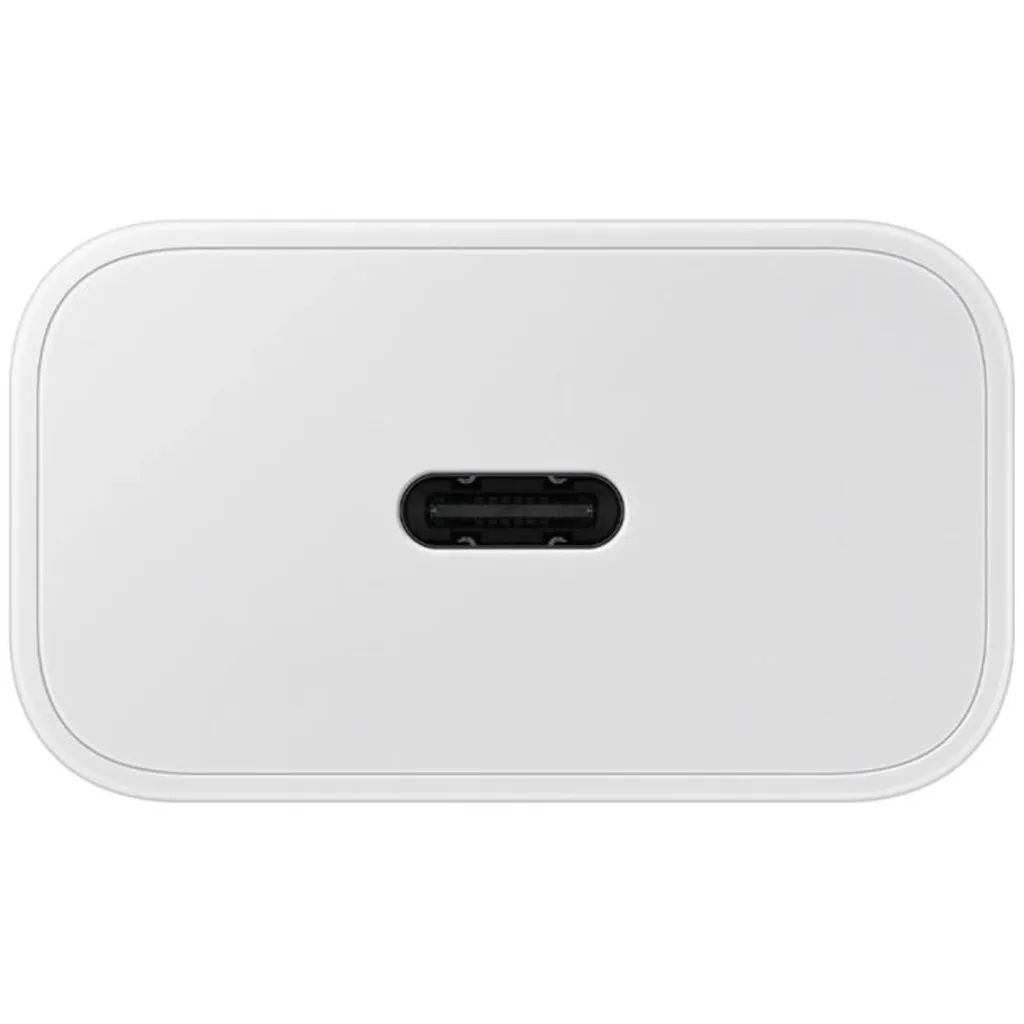 Imagen 1 de Cargador Celular Samsung 25W USB-C p/ Teléfonos y disp. Galaxy sin Cable Blanco