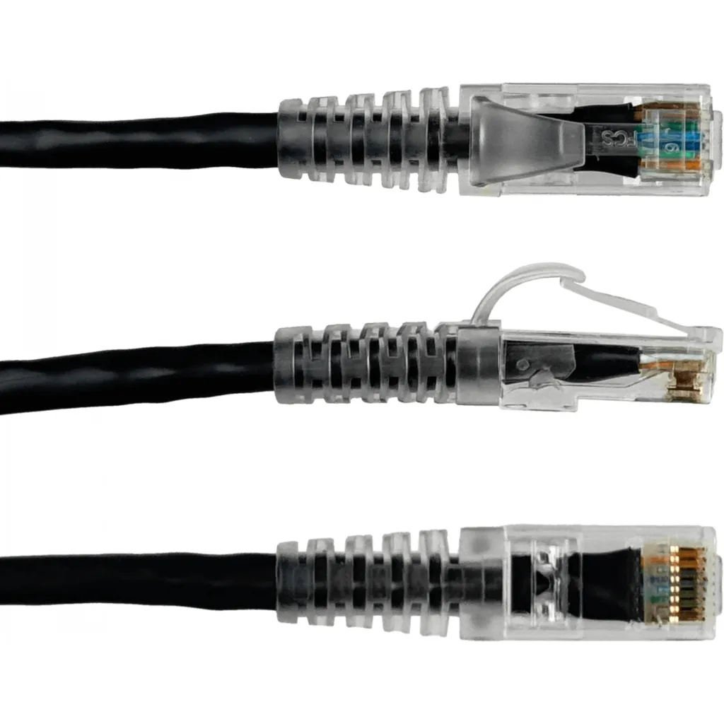 Imagen 4 de FURUKAWA 2mt Cat5e Negro U/UTP CM Cable Patch RJ45 Multilan 35103103