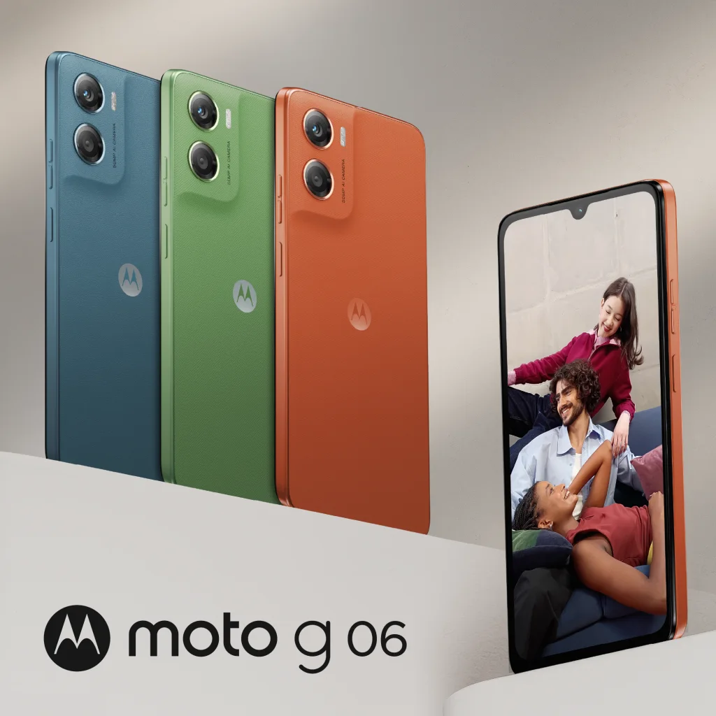 Imagen 2 de Smartphone Motorola Moto G06 Memoria 256GB RAM 4GB 50MP 6.8' Verde