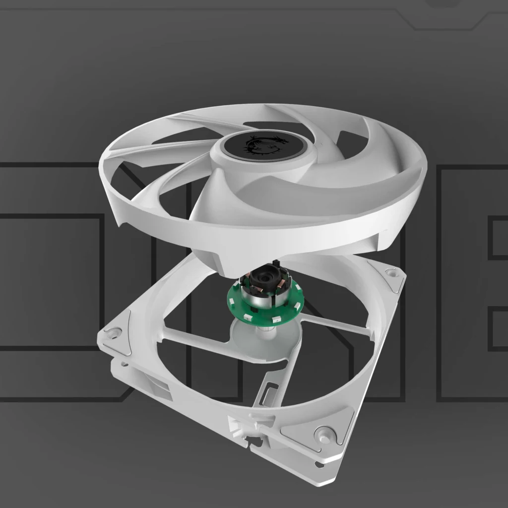 Imagen 5 de MSI A13 - Cooling system - 240mm White