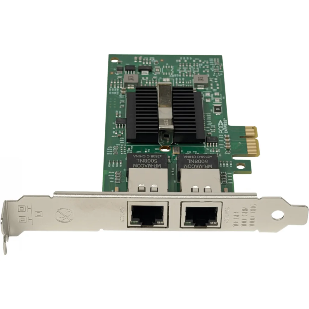 Imagen 3 de LRLINK NIC 2-1000 PCIe-x1 Tarjeta Servidor Dual-Gigabit Intel-82575