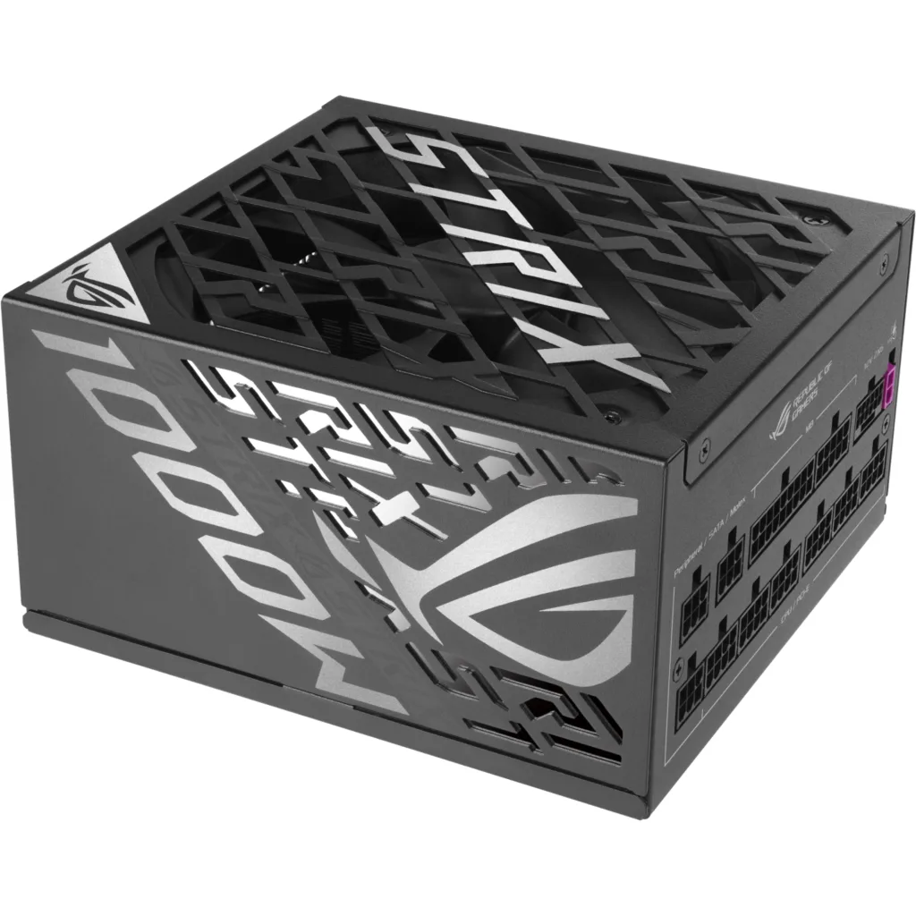 Fuente de Poder ASUS ROG Strix 1000W 80+ Plus Platinium Act PFC ATX 3.1 Modular
