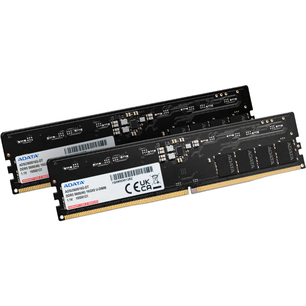 Imagen 2 de ADATA DDR5 U-DIMM 8GB 5600 SINGLE TRAY