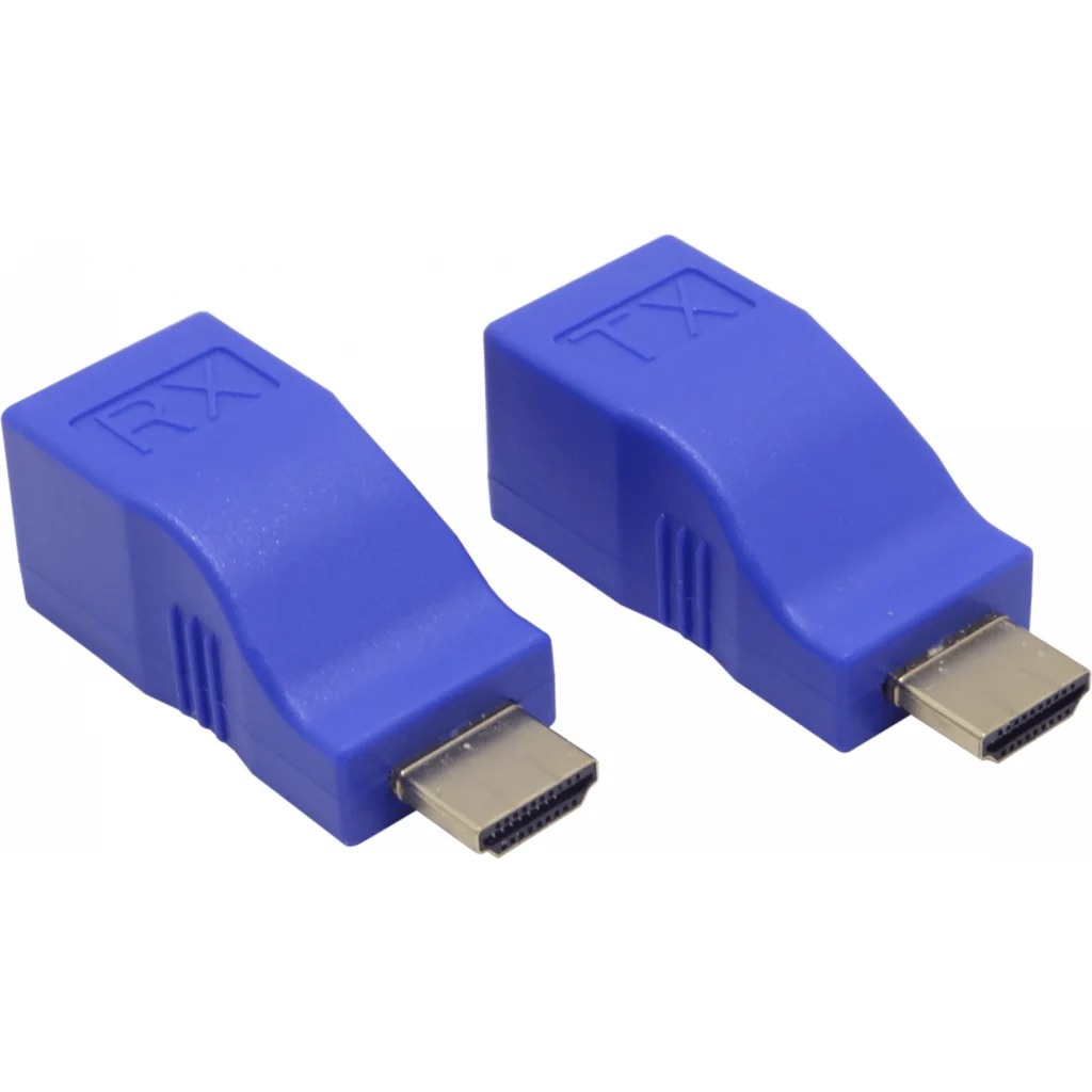 Imagen 1 de Extensor Pasivo HDMI-30T, Cable-UTP-CAT6 HDMI 2.0 1080p hasta 30mts