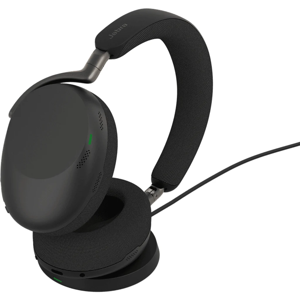Imagen 1 de Audífonos Inalámbricos Jabra Evolve3 85 UC Link390c BlackWLC Chrg