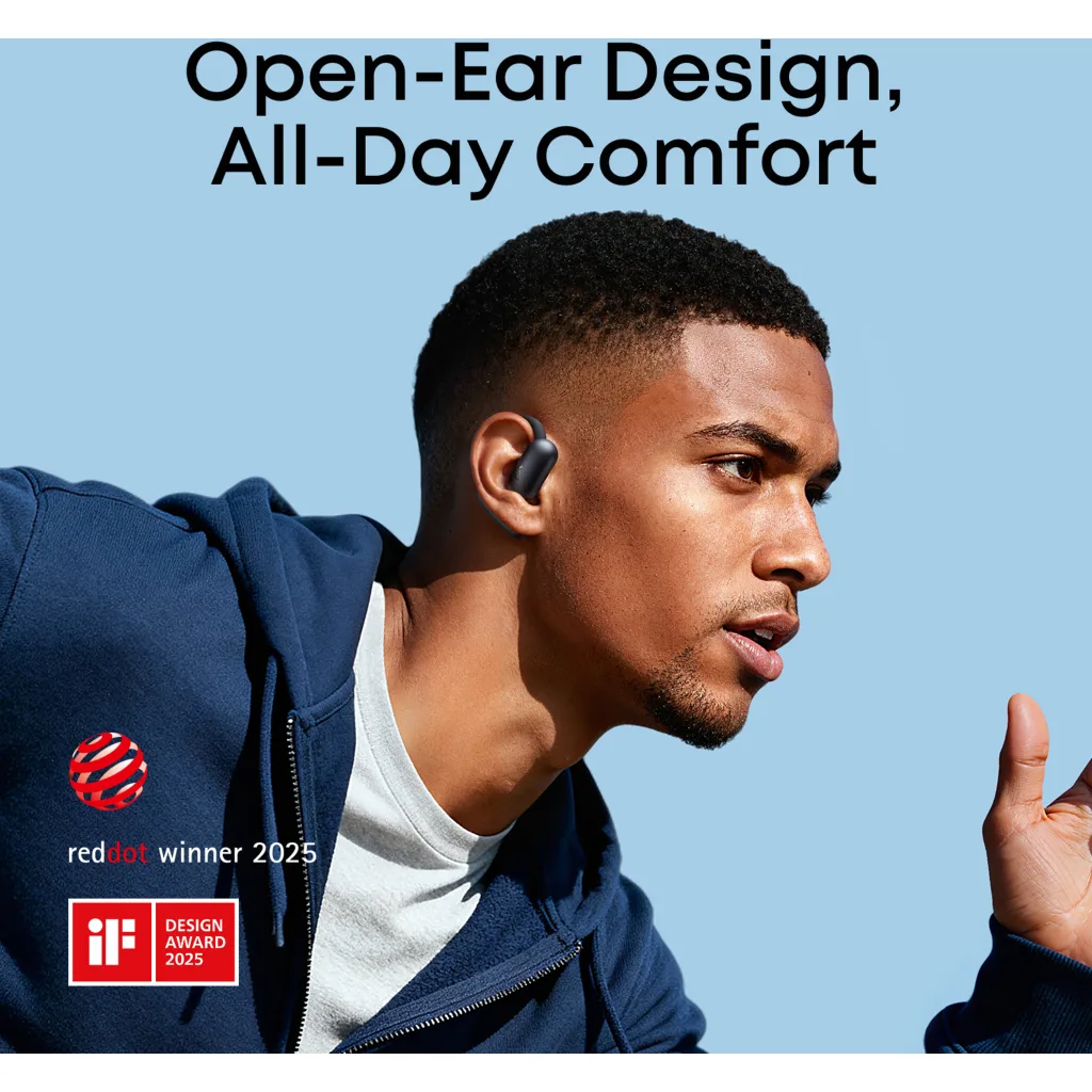 Imagen 1 de soundcore Audifono Open Ear AeroFit 2 Negra