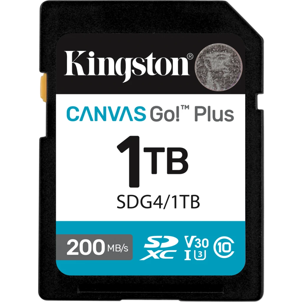 Kingston - Flash memory card - SDXC Canvas - 1TB SDXC Canvas Go Plus Gen4