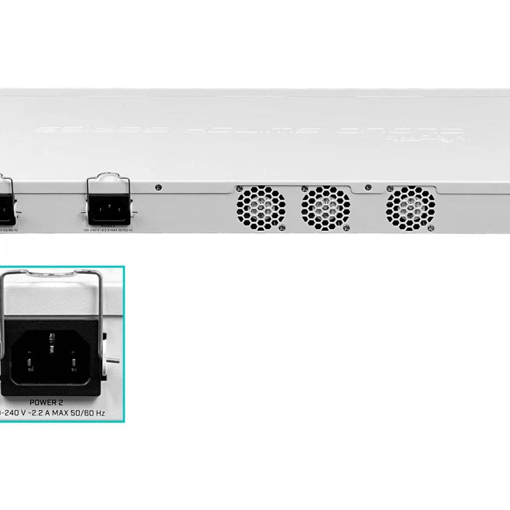 Imagen 5 de MIKROTIK Cloud Router Switch 326-24S+2Q+RM with RouterOS L5, 1U rackmount enclosure