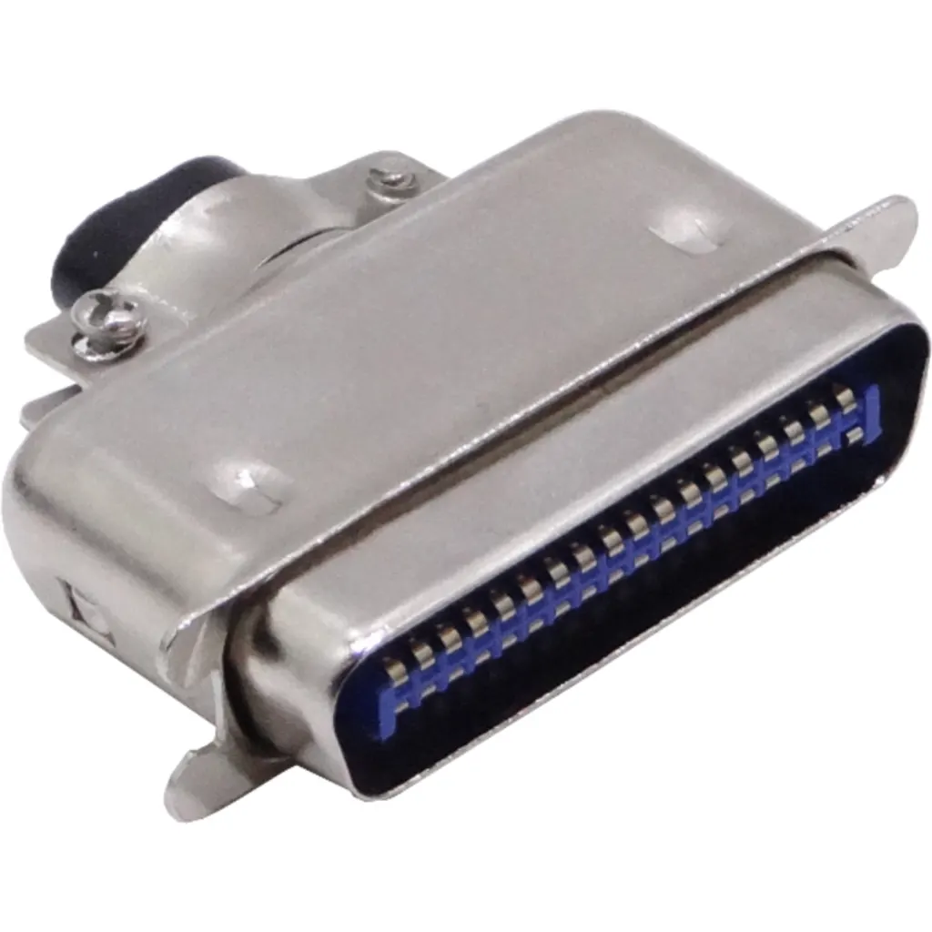 Imagen 1 de Conector 36-pin Macho Soldable Centronics CEN36 c/Tapa-Metalica