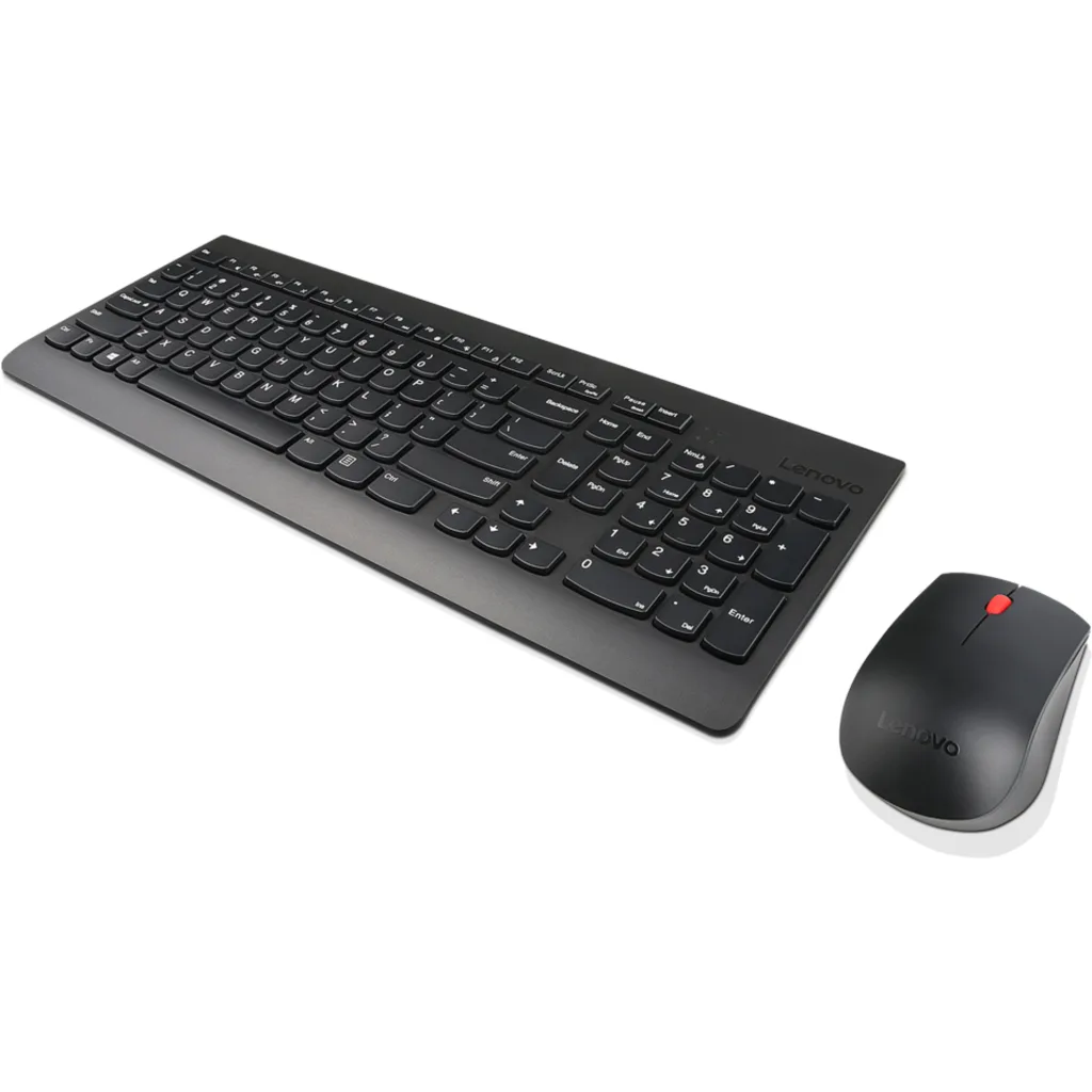 Imagen 4 de Kit Teclado Mouse Inalámbrico Lenovo 510 Dongle USB 171 Teclas LA Español Negro